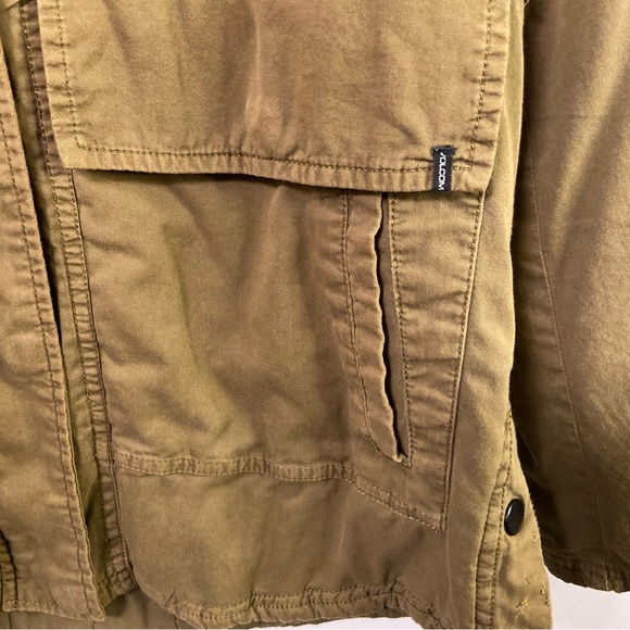 Volcom Army green jacket - Picture 4 of 11